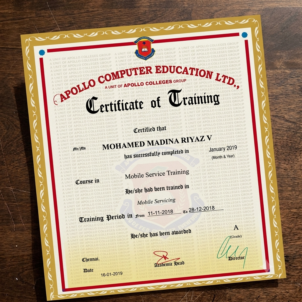 Apollo Certification